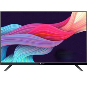 SPJ 32 Inch Frameless Unbreakable Glass Digital Led TV (Free To Air) โ Black.
