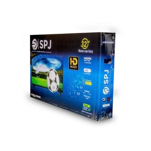 2 (3) SPJ 32 Inch Frameless Unbreakable Glass Digital Led TV (Free To Air) - Black.